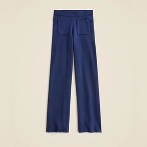 J Crew Tall Sailor Wide Leg Sweater Trouser Pants